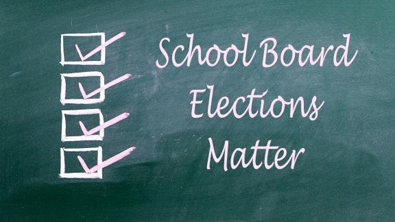 School Board Election Graphic