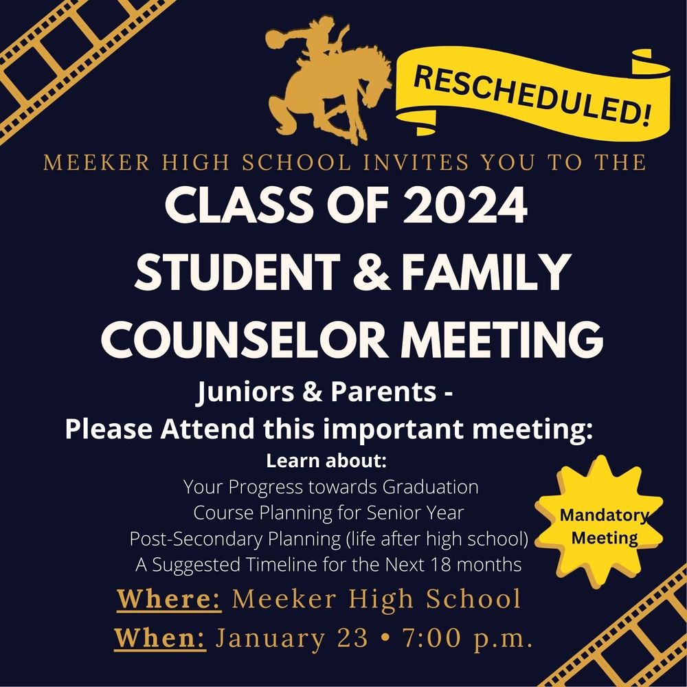 Class of 2024 Student & Family Meetings
